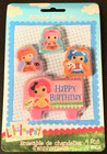 Lalaloopsy   2  4 Piece Birthday Candle Set Birthday Party Little Girls