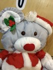 Vtg  1988 Fisher Price Puffalump Christmas Mouse Red Suit 12    Plush Nylon Hat