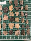 Lot Of 50 Broken Authentic Indian Artifacts Knives Arrowheads Tools Indiana I614
