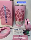 Frostbuddy Halloween Pink Skeleton To-go Buddy 32 Oz  New In Box