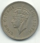 Vintage Very Nice High Grade Xf 1948 Malaysia - Malaya 20 Cents-dec043