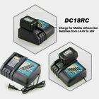 For Makita Dc18rc 18v Lxt Lithium   ion Rapid Optimum Battery Charger Bl1830 1860