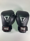 Platinum Leather Title Boxing Gloves Size Medium 16oz