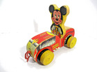 Vintage 1950   s Fisher Price Disney Mickey Mouse    puddle Jumper    Pull Toy No  310