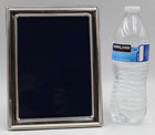 Vintage Sterling Silver Tabletop Easel Photo Picture Frame 5  X 7 