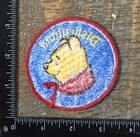 Vintage Winnie The Pooh Disneyland Character Souvenir Patch Walt Disney 1980s