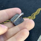 Ancient Roman Silver Ring With Animal Intaglio