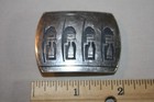 Vintage Navajo Native American Sterling Silver Belt Buckle 29 Grams 