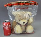 New 1985 Avon Huggie Bear Stuffed Plush Doll W Cassette Tape Vintage