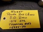 Sweet 3 0 Ratio Power Rack   Pinion 18 1 4  Ctc Race Appleton Woodward 112324-50