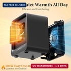 Lerat Space Heater  Portable Mini Heater For Indoor Use  500w Fast Heating Small