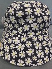 Art Class Reversible Girls Bucket Hat W Daisy Print Floral Accent Upf 50  Summer