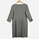 Vintage Pendleton Glen Plaid Virgin Wool Dress Size 16 Usa Made