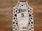 San Antonio Silver Stars 2008 Shanna Crossley Wnba Game Used Basketball Jersey L