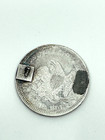 Love Token Seated Liberty Silver Quarter Engraved Cn