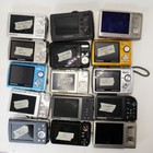 Digital Point And Shoot Camera Lot Of 15 Mostly Working Small Issues Some Parts