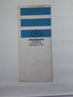 1967 Super Bowl Prograph Program Green Bay Packers Vs Kansas City Chiefs Game