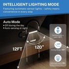 Bed Rail For Elderly Adults With Motion Sensor Light  Adjustable Safety Handle