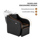 Backwash Unit Ceramic Bowl Sink Barber Chair Shampoo Beauty W  Electric Footrest