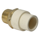 25 Pack Xfitting 1 2  Male Npt X 1 2  Cpvc Adapter  Lead Free Brass  Cpvc Male