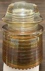 Antique Glass Insulator - Hemingray Carnival Glass Cd-142 Wut Co W  Copper Liner