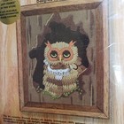 Jiffy Stitchery Little Tree Owl Crewel Embroidery Kit 517 New 