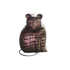 Unique Handmade Art Deco Metal Cat Sculpture Candle Holder Silver   Gold Feline