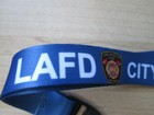 Lafd Los Angeles Fire  Department Lanyard Key Id Phone Holder New