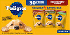 2 Pack Pedigree Choice Cuts Wet Dog Food Pouch  Chicken Variety  3 5oz  30 Count
