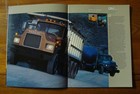 Mack Construction Truck  10 Pages Mint Colour  1987 Brochure