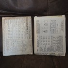 Vintage Mccall s Sewing Pattern Lot Of 2 6639 7333 Dress Top Skirt 1940s-1960s