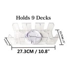 9 Deck Rotating-revolving Playing Card Tray