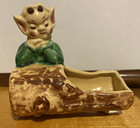 Vtg 1950s Walker Pottery Elf Pixie 3 Pc Lot Monrovia California