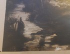 Antique Original 1894 The Favoured Swain Lithograph By F  Morgan Framed  rare