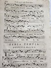 17th C  Vellum Antiphonal Manuscript Music Leaf Latin - Gregorian Chant