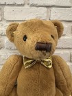 Fao Schwarz Teddy Bear Plush 13 Inch 160th Anniversary Gold Monogram Stuffed 