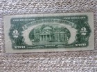 1953 A  2 Two Dollar Bill Red Seal Star United States Note Vg fine