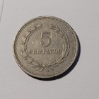1975 El Salador 5 Centavos Coin Free Shipping  213