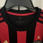 Adidas Atlanta United Fc Mls Soccer Jersey Aeroready Black red Striped M