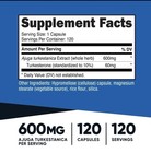 Nutricost Turkesterone Dietary Supplement 600mg  120 Capsules
