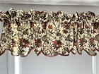 Waverley Exclusive Decoration Scalloped Two Piece Valance
