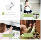 Magnetic Cabinet Locks Baby Proofing Child Safety  No Screws Or Tools  20 Pack 