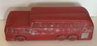 Vintage 1950   s Greyhound Bus Blow Mold Friction Car   Red 19    Plastic