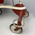 Vintage 1950s Taylor Tot Metal Wood Baby Stroller Walker Blue White Child Buggy