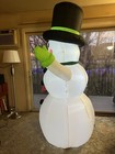 7 Ft Christmas Air Blown Inflatable Giant Snowman Outdoor Yard Decoration In Box