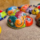 Mexican Talavera Pottery Micro Ladybugs 2 5  Folk Art- Qty 2
