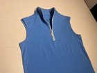 Tailored Sportsman Top Women s Xs Blue 1 4 Zip Icefil Riding Equestrian Shirt