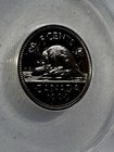 1990 Canada 5 Cents Proof Like Graded Ms 69 By Anacs