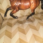 Breyer Traditional Model Horse Running Bay Chestnut Plastic Collectible Figurine