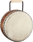 Japanese Drum Taiko Wadaiko With Stand And Drumstick Percussion Kp-1200 Brown